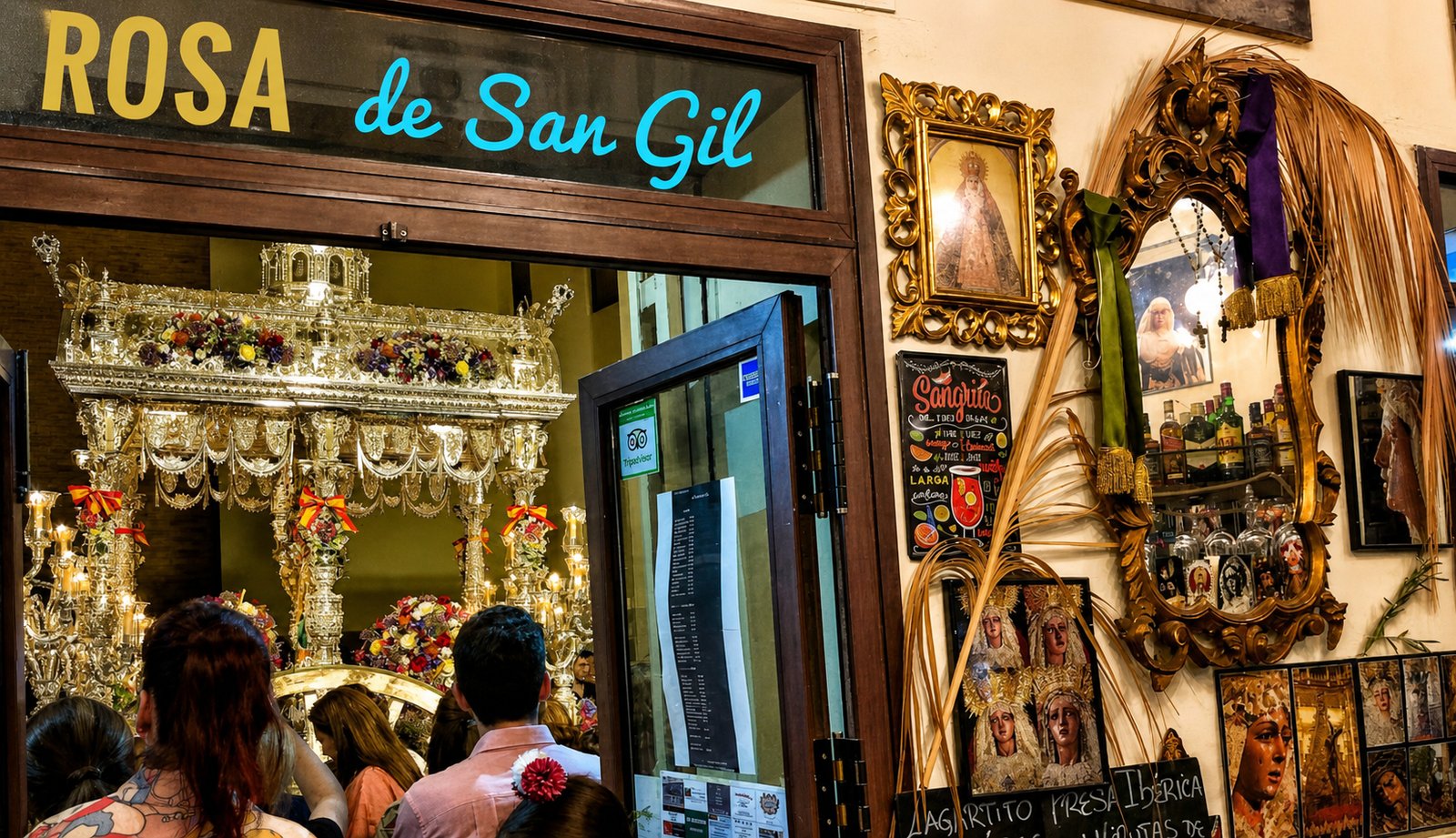 Bar Rosa de San Gil en la Macarena